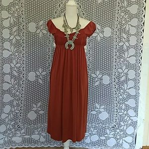 Rust Damsel Dress